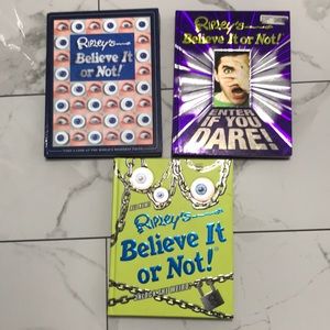 Ripley‘s believe it or not books volume 7, 13  & general facts